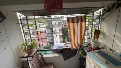 Balcony Image of 700 Sq.ft 2 BHK Apartment / Flat for sale in Siddha Town, Rajarhat Kolkata for Rs. 3500000