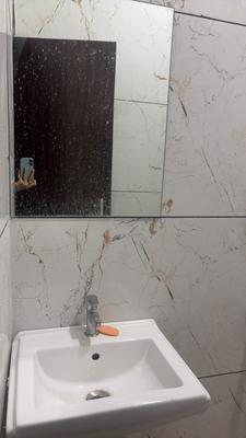 Bathroom Image of 1500 Sq.ft 1 BHK Apartment / Flat for rent in Mahalakshmi Nagar Indore for Rs. 21000