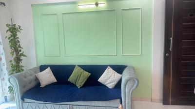Living Room Image of 675 Sq.ft 1 BHK Apartment / Flat for rent in Om Paraiso, Mothi Desai Gaon Thane for Rs. 22000