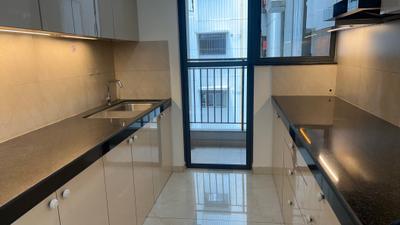 Kitchen Image of 1500 Sq.ft 3 BHK Apartment / Flat for rent in Godrej Urban Park, Powai Mumbai for Rs. 115000