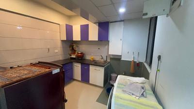 Kitchen Image of 630 Sq.ft 1 BHK Apartment / Flat for sale in Savvy Studioz, Gota Ahmedabad for Rs. 4000000