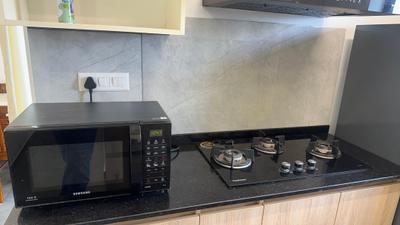 Kitchen Image of 557 Sq.ft 1 BHK Apartment / Flat for rent in Eroor Kochi for Rs. 35000
