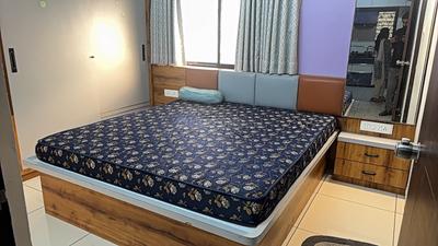 Bedroom Image of 1450 Sq.ft 3 BHK Apartment / Flat for rent in Vadsar Vadodara for Rs. 25000