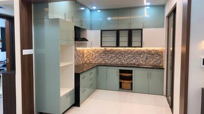 Kitchen Image of 1000 Sq.ft 3 BHK Apartment / Flat for rent in Tulip Infinity World, Punawale Pune for Rs. 35000