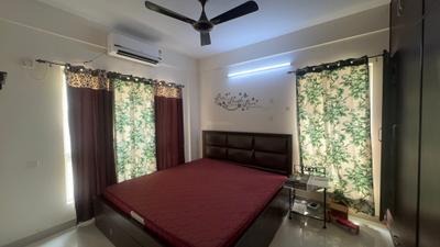 Bedroom Image of 1370 Sq.ft 3 BHK Apartment / Flat for rent in Jain Dream Palazzo, Rajarhat Kolkata for Rs. 20000