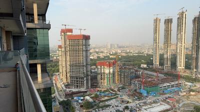 Balcony Image of 1380 Sq.ft 2 BHK Apartment / Flat for rent in Supertech Supernova, Sector 94 Noida for Rs. 56000