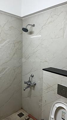 Bathroom Image of 450 Sq.ft 1 RK Independent House for rent in Mahalakshmi Nagar Indore for Rs. 13000