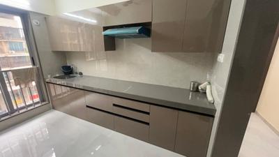 Kitchen Image of 750 Sq.ft 2 BHK Apartment / Flat for rent in Veena Synergy, Andheri East Mumbai for Rs. 90000