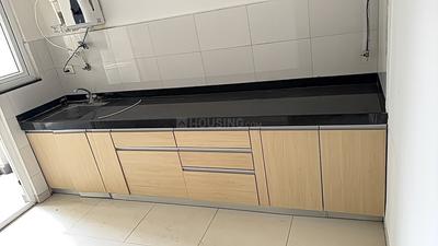 Kitchen Image of 780 Sq.ft 2 BHK Apartment / Flat for rent in Godrej Infinity, Mundhwa Pune for Rs. 32000