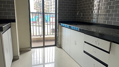 Kitchen Image of 850 Sq.ft 2 BHK Apartment / Flat for rent in Raunak City, Kalyan West Kalyan for Rs. 20000