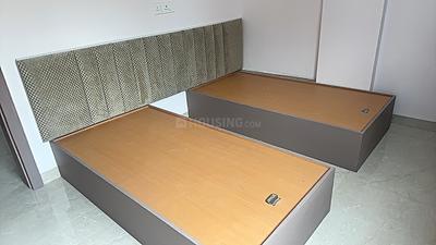 Bedroom Image of 900 Sq.ft 1 BHK Builder Floor for rent in Indra Puri Colony Indore for Rs. 16000
