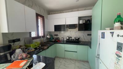 Kitchen Image of 1100 Sq.ft 3 BHK Apartment / Flat for rent in Vikaspuri New Delhi for Rs. 42000