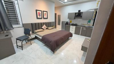 Living Room Image of 500 Sq.ft 1 BHK Apartment / Flat for rent in Scheme No 114 Indore for Rs. 16500