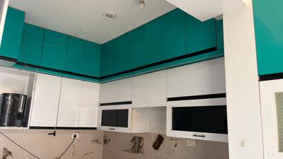 Kitchen Image of 1000 Sq.ft 2 BHK Apartment / Flat for rent in Supertech Eco Village 1, Noida Extension Greater Noida for Rs. 23000