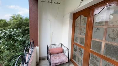 Balcony Image of 2000 Sq.ft 3 BHK Apartment / Flat for rent in East Marredpally Secunderabad for Rs. 40000