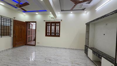 Living Room Image of 650 Sq.ft 1 BHK Independent House for rent in HBR Layout Bengaluru for Rs. 18000