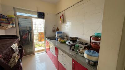 Kitchen Image of 700 Sq.ft 1 BHK Apartment / Flat for sale in Geomatrix Silver Crest, Panvel Navi Mumbai for Rs. 7900000
