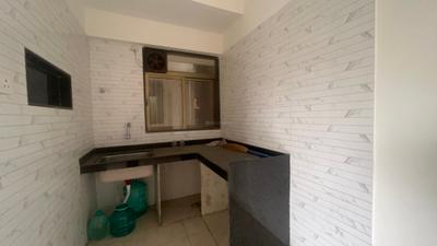 Kitchen Image of 411 Sq.ft 1 BHK Apartment / Flat for sale in Chandak Nischay, Dahisar East Mumbai for Rs. 8400000