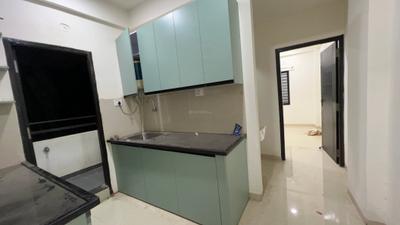 Kitchen Image of 850 Sq.ft 1 BHK Apartment / Flat for rent in Shikhar Balaji Skyz, Nipania Indore for Rs. 15000