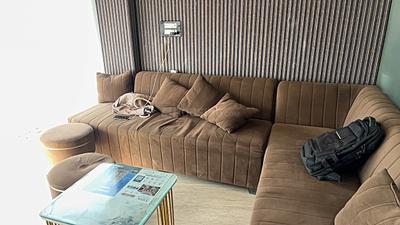 Living Room Image of 450 Sq.ft 1 RK Independent House for rent in Sector 49 Noida for Rs. 10000