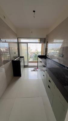 Kitchen Image of 650 Sq.ft 2 BHK Apartment / Flat for rent in Patel Rudra Palace, Taloja Navi Mumbai for Rs. 27000