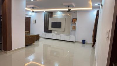 Living Room Image of 1800 Sq.ft 3 BHK Apartment / Flat for rent in Blue Mountain, Kalli Pashchim Lucknow for Rs. 35000