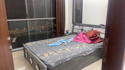 Bedroom Image of 1000 Sq.ft 2 BHK Apartment / Flat for rent in VJ Yashwin Enchante Phase 1, Upper Kharadi Pune for Rs. 28500