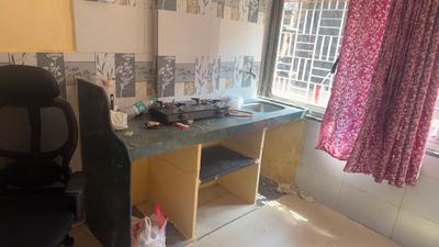 Kitchen Image of 225 Sq.ft 1 RK Apartment / Flat for rent in Powai Mumbai for Rs. 19000