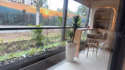 Balcony Image of 2000 Sq.ft 4 BHK Apartment / Flat for sale in Wakad Pune for Rs. 30500000