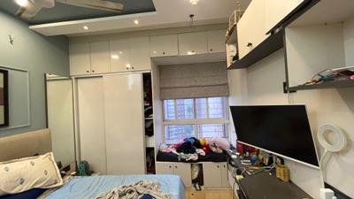 Bedroom Image of 1300 Sq.ft 3 BHK Apartment / Flat for rent in VTP Belair C Building, Mahalunge Pune for Rs. 34999