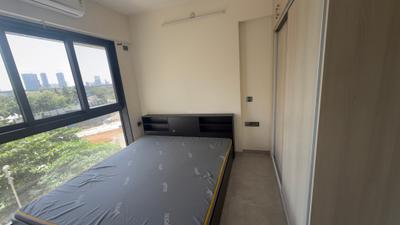 Bedroom Image of 450 Sq.ft 1 BHK Apartment / Flat for rent in Ajmera Greenfinity, Wadala East Mumbai for Rs. 46000