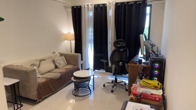 Living Room Image of 502 Sq.ft 2 BHK Apartment / Flat for rent in Thane West Thane for Rs. 45000