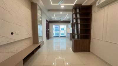 Living Room Image of 1514 Sq.ft 3 BHK Apartment / Flat for rent in Aparna Zenon, Manikonda Hyderabad for Rs. 62000