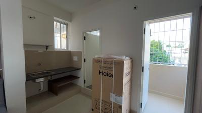 Kitchen Image of 250 Sq.ft 1 RK Independent House for rent in Hennur Bengaluru for Rs. 16000