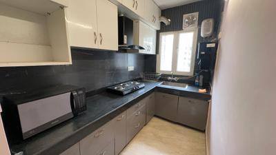 Kitchen Image of 1065 Sq.ft 2 BHK Apartment / Flat for sale in Hewo Apartments II, Sector 56 Gurgaon for Rs. 18500000