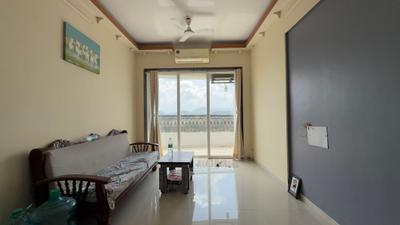Living Room Image of 645 Sq.ft 1 BHK Apartment / Flat for sale in M Baria Bldg No 1 M Baria Everest, Virar West Virar for Rs. 4750000