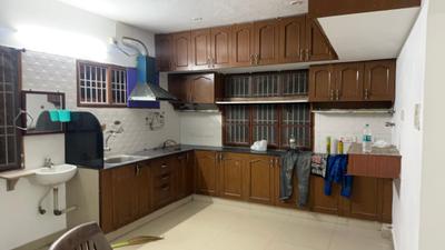 Kitchen Image of 1300 Sq.ft 3.5 BHK Builder Floor for rent in Padi Chennai for Rs. 35000