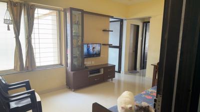 Living Room Image of 650 Sq.ft 1 BHK Apartment / Flat for sale in Shiv Divine Dew, Rahatani Pune for Rs. 5800000