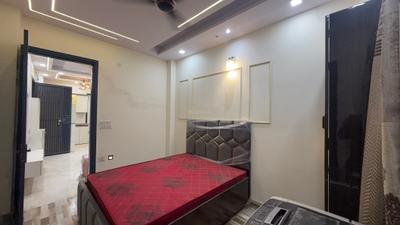 Bedroom Image of 630 Sq.ft 2 BHK Builder Floor for rent in Dwarka Mor New Delhi for Rs. 23500
