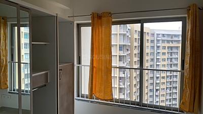 Bedroom Image of 1350 Sq.ft 2.5 BHK Apartment / Flat for rent in Adani The Meadows, Shantigram Ahmedabad for Rs. 38000