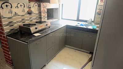 Kitchen Image of 458 Sq.ft 1 BHK Apartment / Flat for sale in Arete Our Homes 3, Sector 6 Sohna for Rs. 3200000
