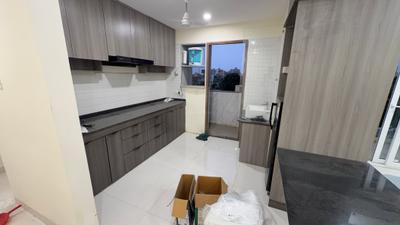 Kitchen Image of 1250 Sq.ft 2 BHK Apartment / Flat for rent in Ayodhya Exotica, Hazaripahad Nagpur for Rs. 24000