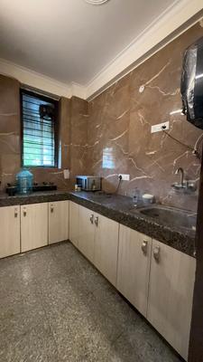 Kitchen Image of 1500 Sq.ft 3 BHK Builder Floor for rent in Vasant Kunj New Delhi for Rs. 60000