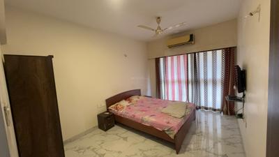 Bedroom Image of 1350 Sq.ft 3 BHK Apartment / Flat for rent in Raheja Ridgewood, Goregaon East Mumbai for Rs. 130000