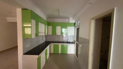 Kitchen Image of 1505 Sq.ft 3 BHK Apartment / Flat for sale in Gaurs Gaur Global Village, Crossings Republik Ghaziabad for Rs. 12000000