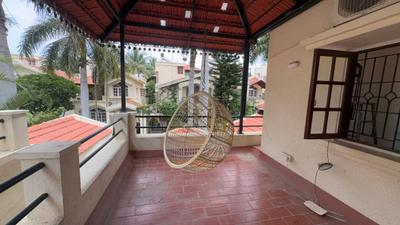 Balcony Image of 2000 Sq.ft 3.5 BHK Villa for rent in Adarsh Palm Meadows, Whitefield Bengaluru for Rs. 115000
