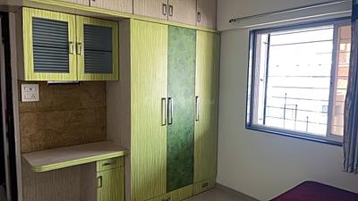 Bedroom Image of 867 Sq.ft 2 BHK Apartment / Flat for rent in Sonigara Nilay, Chinchwad Pune for Rs. 31000