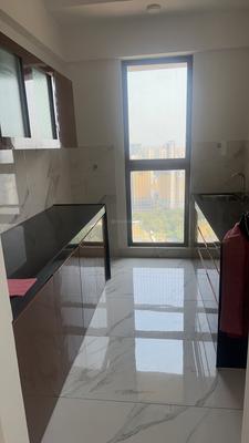 Kitchen Image of 675 Sq.ft 2 BHK Apartment / Flat for rent in Raymond Realty Ten X Habitat, Thane West Thane for Rs. 40000