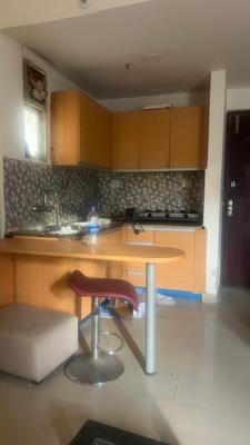 Kitchen Image of 535 Sq.ft 1 RK Studio for rent in Supertech Czar Suites, Omicron I Greater Noida for Rs. 18000