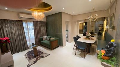 Living Room Image of 721 Sq.ft 2 BHK Apartment / Flat for sale in Raunak Unnathi Woods Supreme, Hiranandani Estate Thane for Rs. 12500000